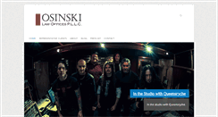 Desktop Screenshot of osinskilaw.com
